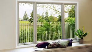 Home prepared for window replacement